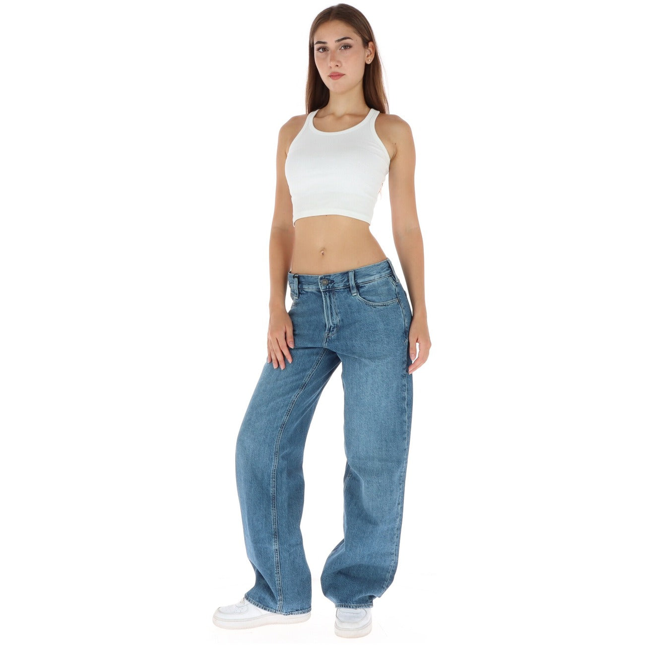 Дамски дънки G-Star Women Jeans D22889-D536-G841 Front View