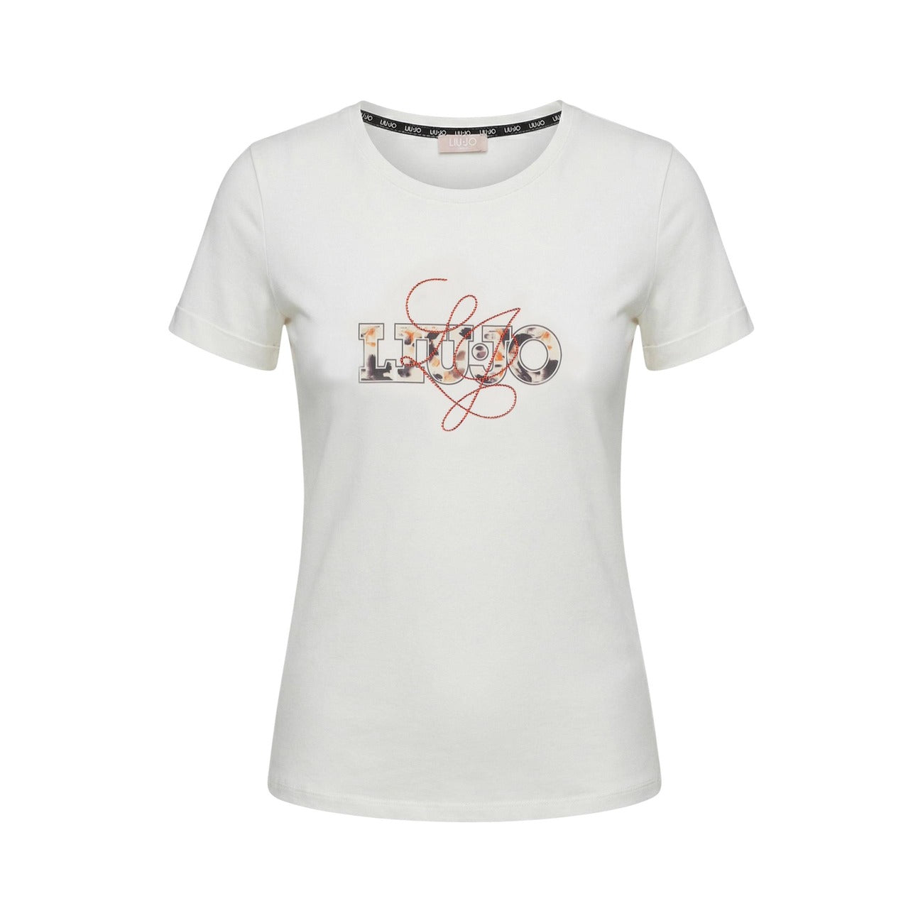 Дамска тениска Liu Jo Women T-shirt TA6163 JS003 Front View