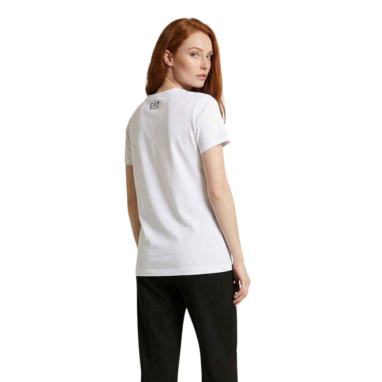 Дамска тениска EA7 Emporio Armani Women T-shirt 7W001093 AF10373 U0002 Back View