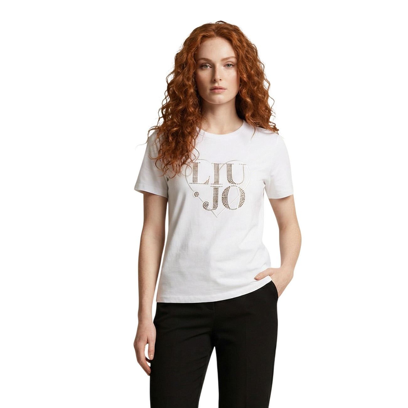 Дамска тениска Liu Jo Women T-shirt WA6489 JS923 Front View