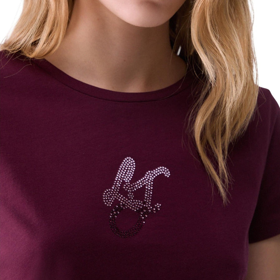 Дамска тениска Liu Jo women’s t-shirt TF6251JS923L 9624M Close-up