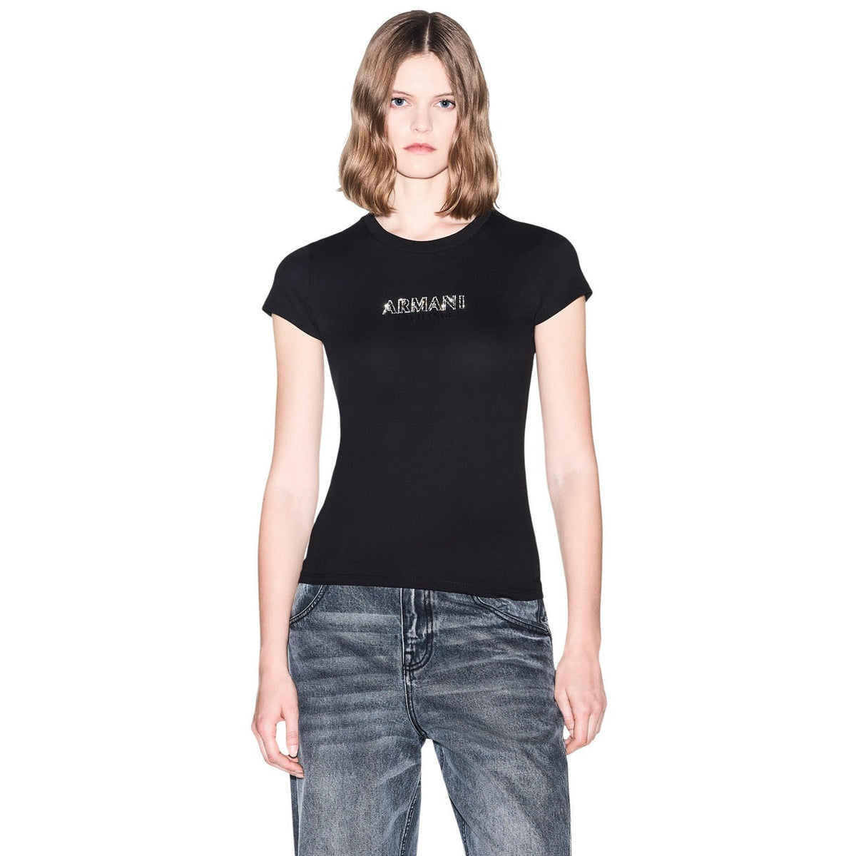 Дамска тениска Armani Exchange Women T-shirt XW002550 AF10356 UC001 Front View