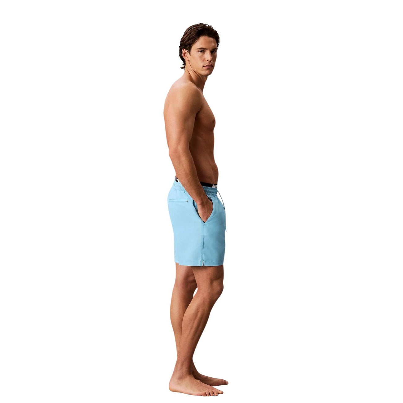 Мъжки бански Calvin Klein Jeans Men Swimwear LV00N61015 CW1 Side View