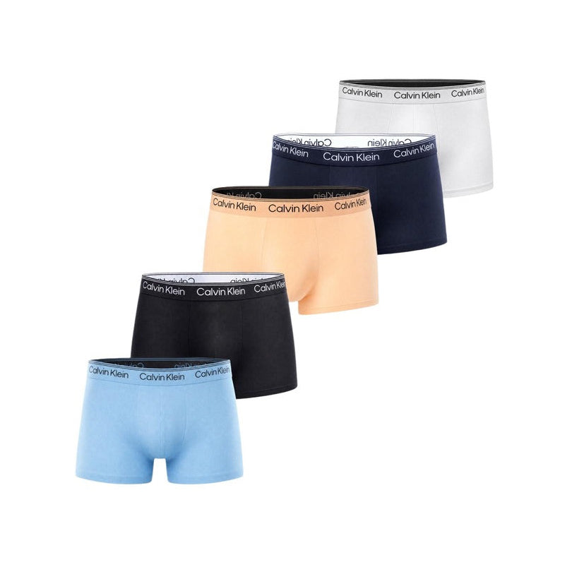 Мъжки боксерки Calvin Klein 5-pack Men Boxers LV00NB4412 Front View