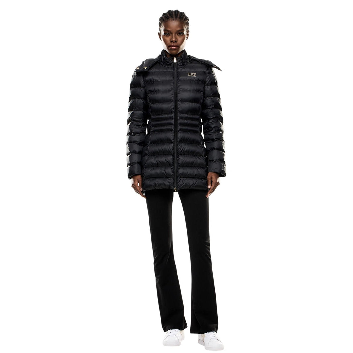 Дамско яке EA7 Emporio Armani Women Jacket 7W000685 AF12475 UC001 Front View