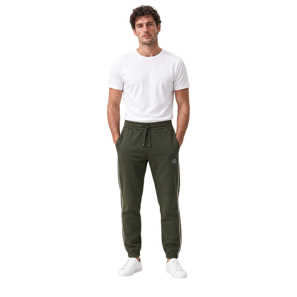 Armani Exchange Ανδρικό παντελόνι φόρμας XM002945 AF10818, Πράσινο