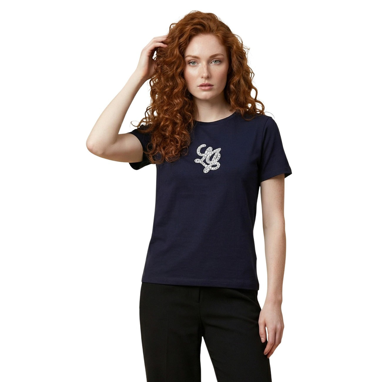 Дамска тениска Liu Jo Women T-shirt TA6285 JS923 Front View