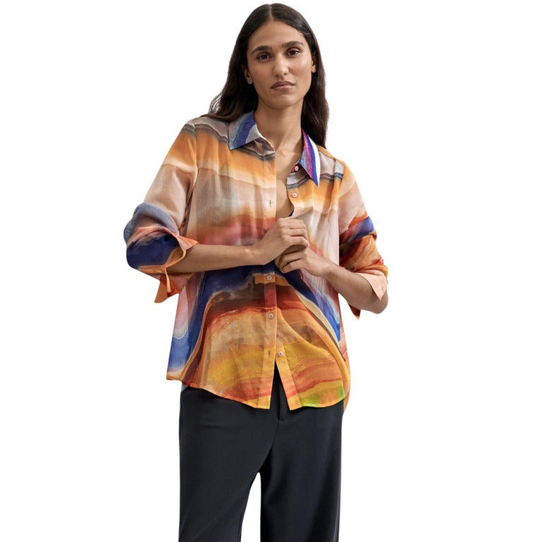 Дамска риза Desigual women’s shirt 26WWBW06 9019 Model view 