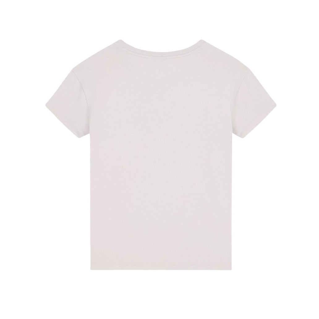 Дамска бежова тениска Armani Exchange Women T-shirt XW002957 AF10356 U1039 Back View