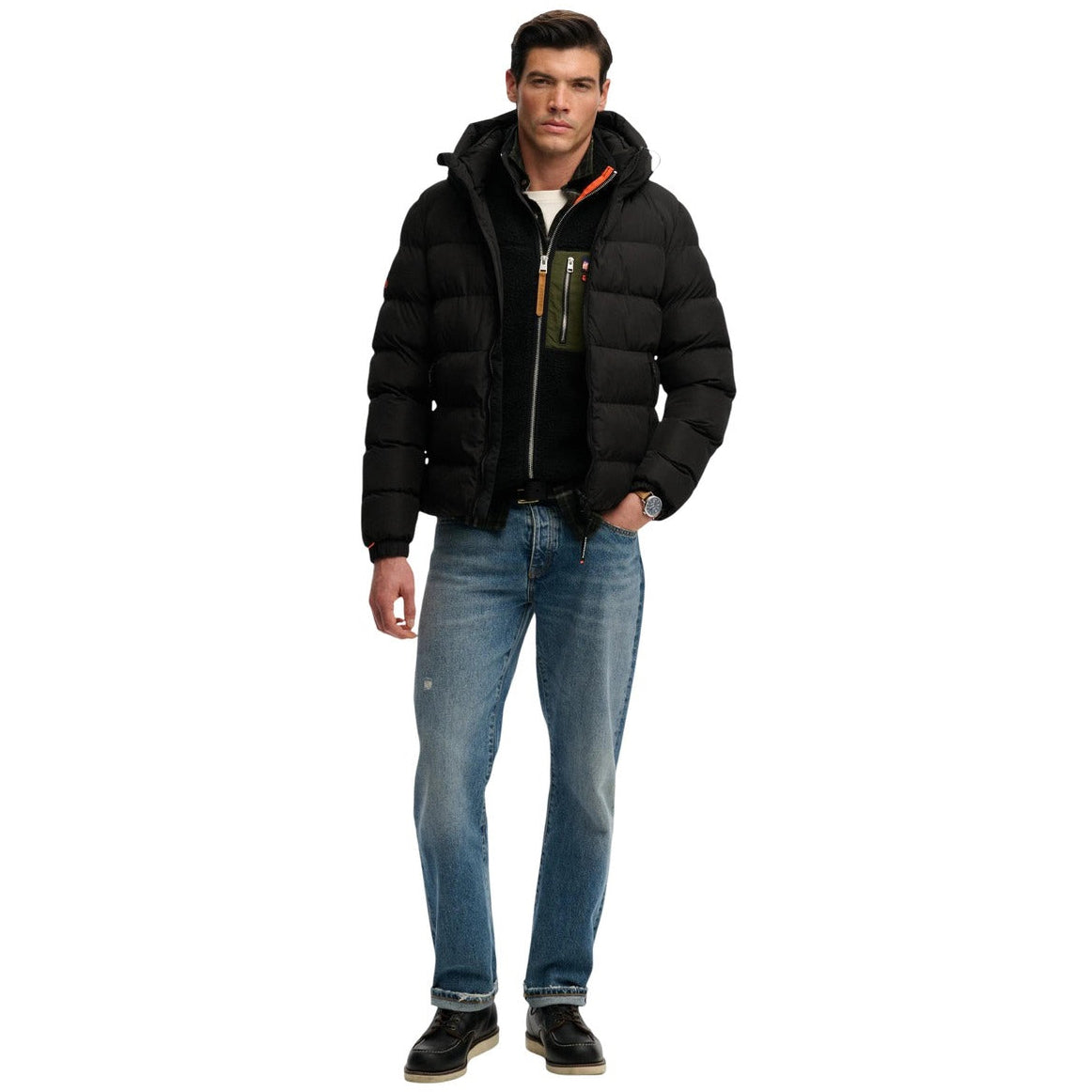 Мъжко яке Superdry Men Jacket M5011905A 16A Front View