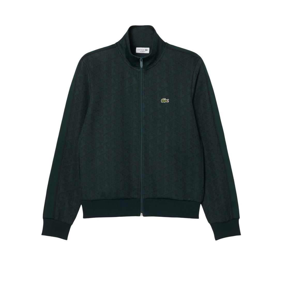 Lacoste ανδρικό φούτερ SH1368 SPU – Πράσινο – Μπροστινή όψη