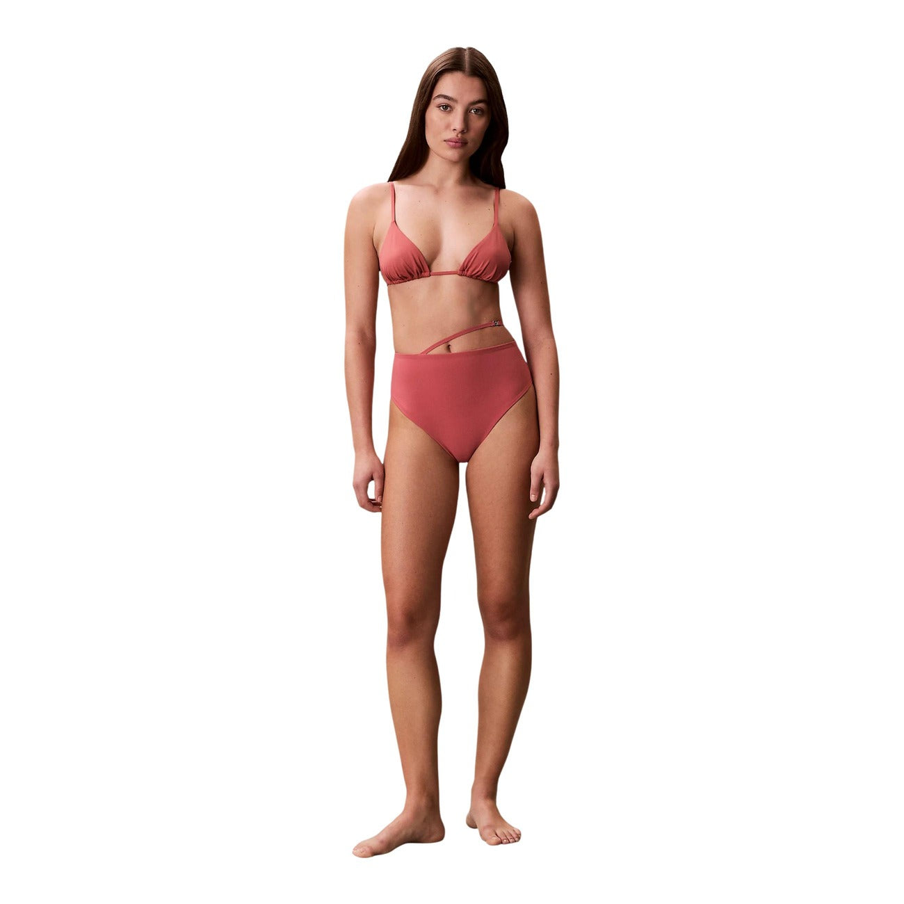 Дамски бански долно Calvin Klein Swimwear Bottom LV00Q61125 VCC Front View