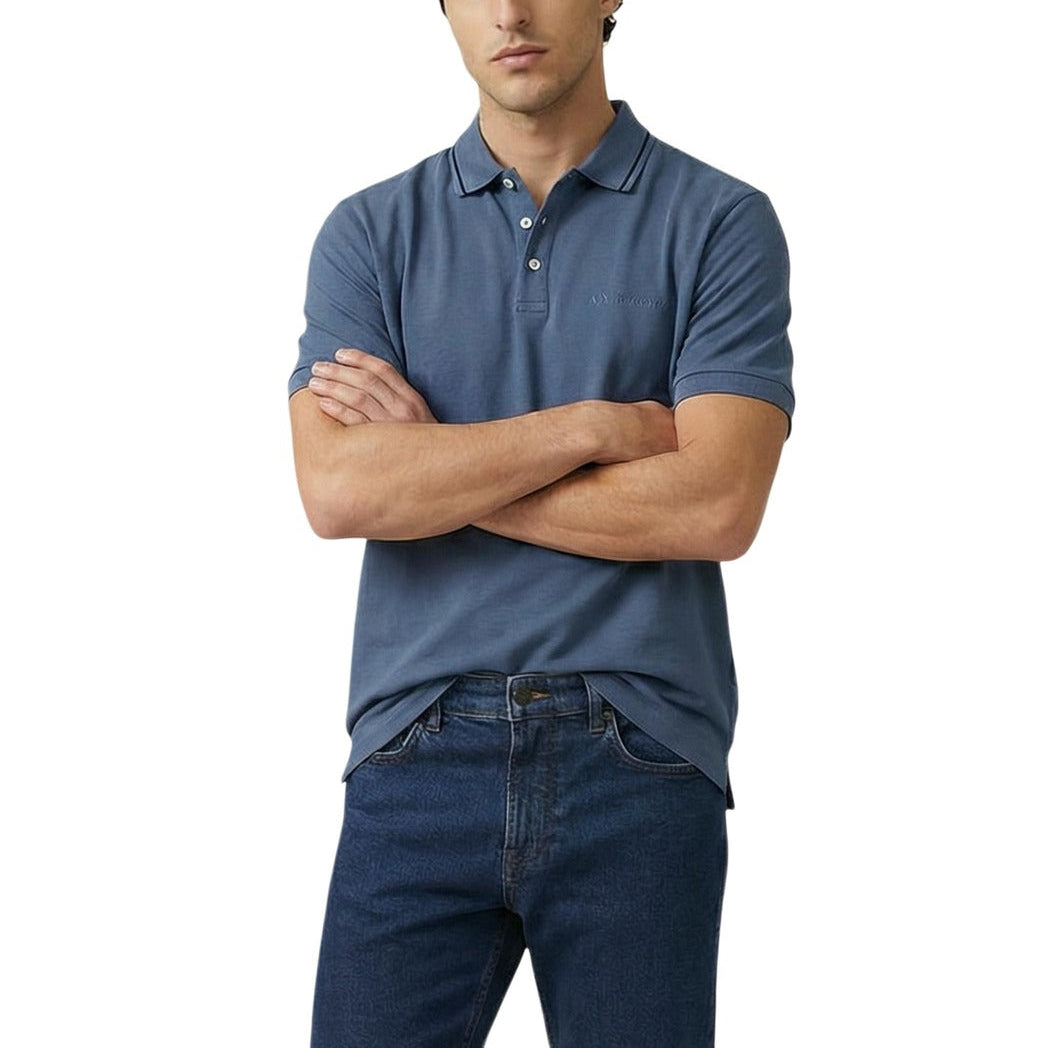 Мъжка поло тениска Armani Exchange Men Polo XM001557 AF10363 Front View