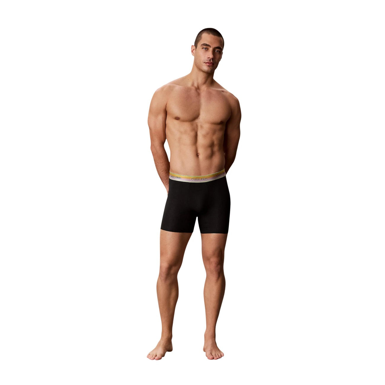 Мъжки боксерки Calvin Klein Men Boxers LV00NB4591 UB1 Front View