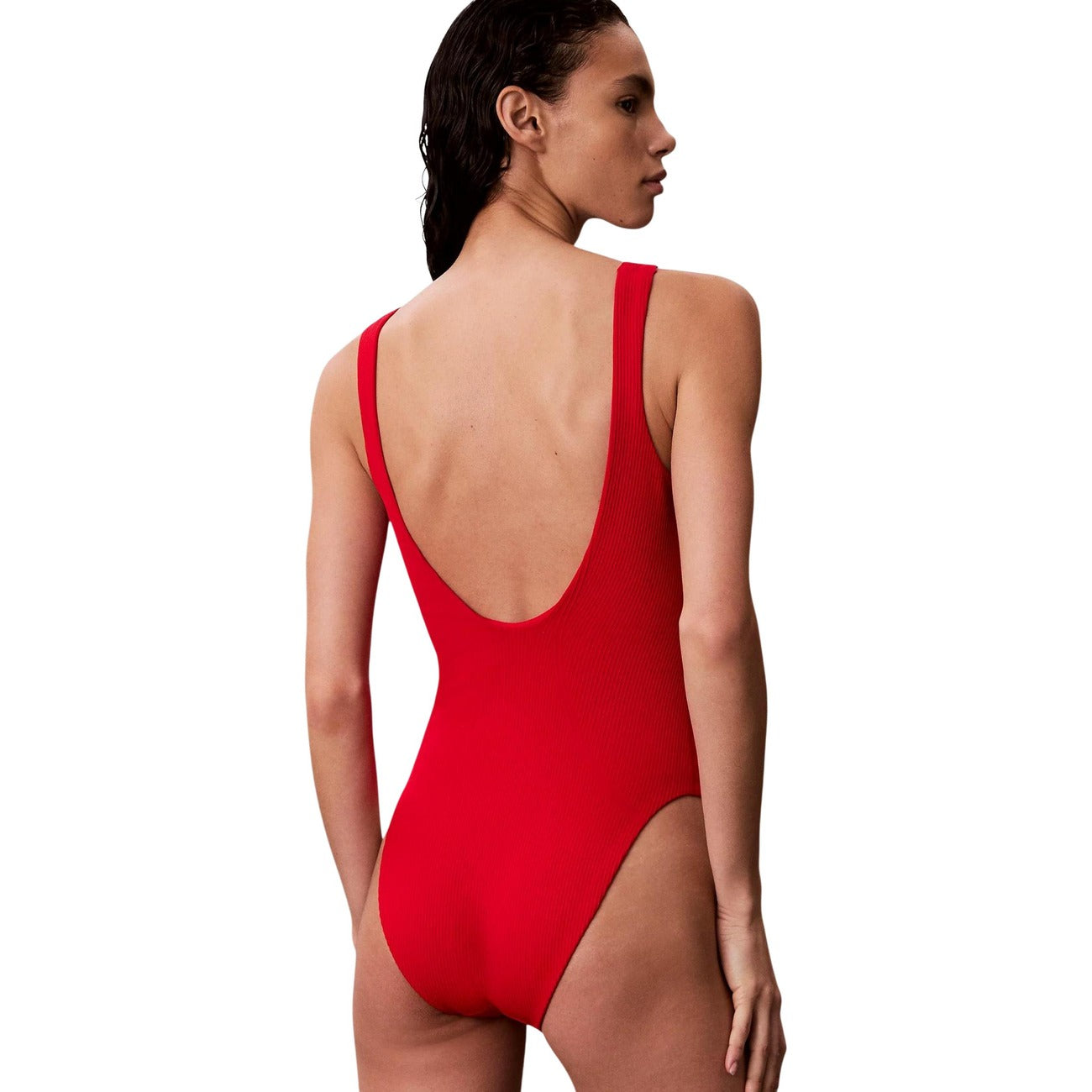 Women’s swimwear Calvin Klein Jeans дамски бански LV00Q61142VTW Back view 