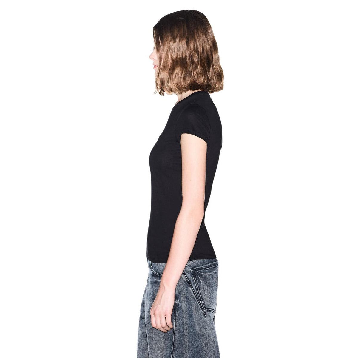 Дамска тениска Armani Exchange Women T-shirt XW002550 AF10356 UC001 Side View