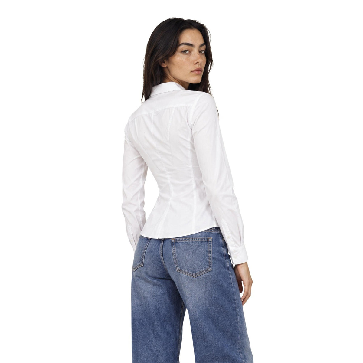 Дамска риза Armani Exchange Women Shirt XW002976 AF26426 U0009 Back View