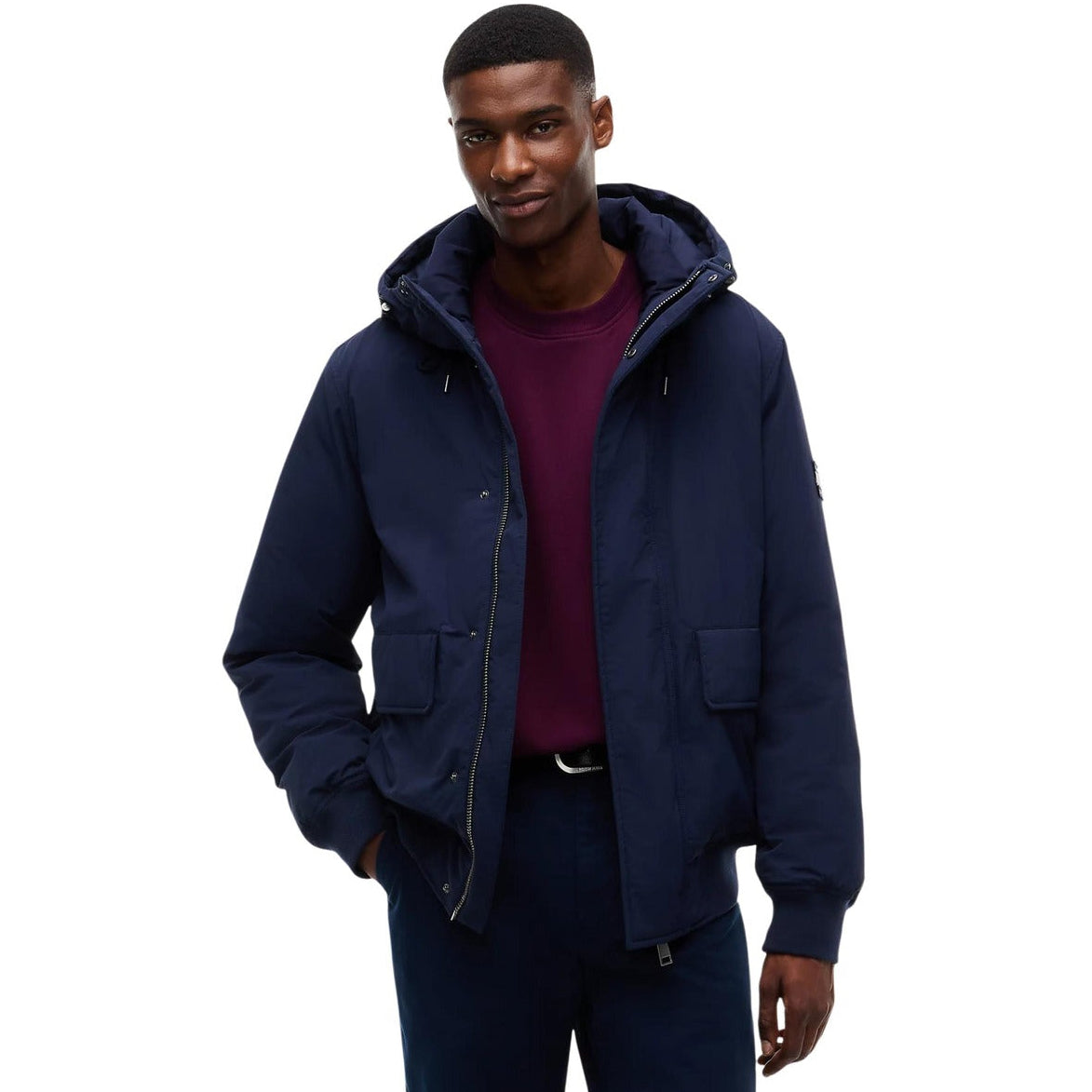 Мъжко зимно яке Tommy Hilfiger Jeans Water Resistant Men Jacket DM0DM22032 C1G Front View