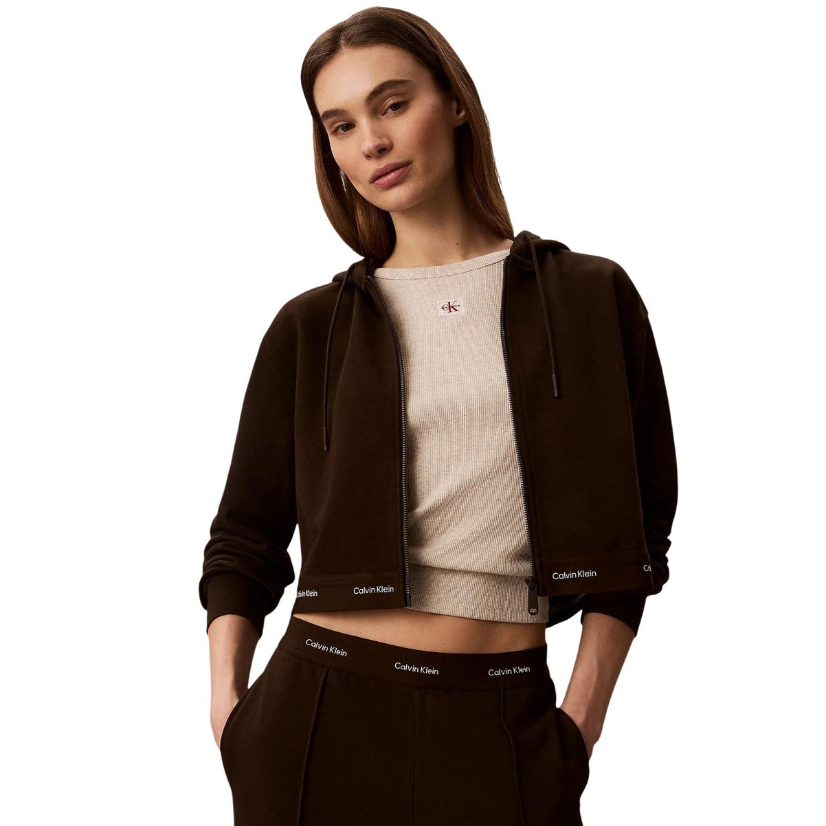 Дамски суичър Calvin Klein Jeans women’s sweatshirt LV047G252G TO2 Front view 