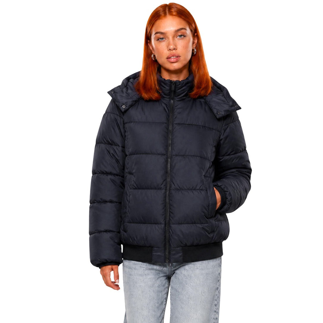 Дамско яке EA7 Emporio Armani Women Jacket 7W001496 AF26297 UC001 Front View