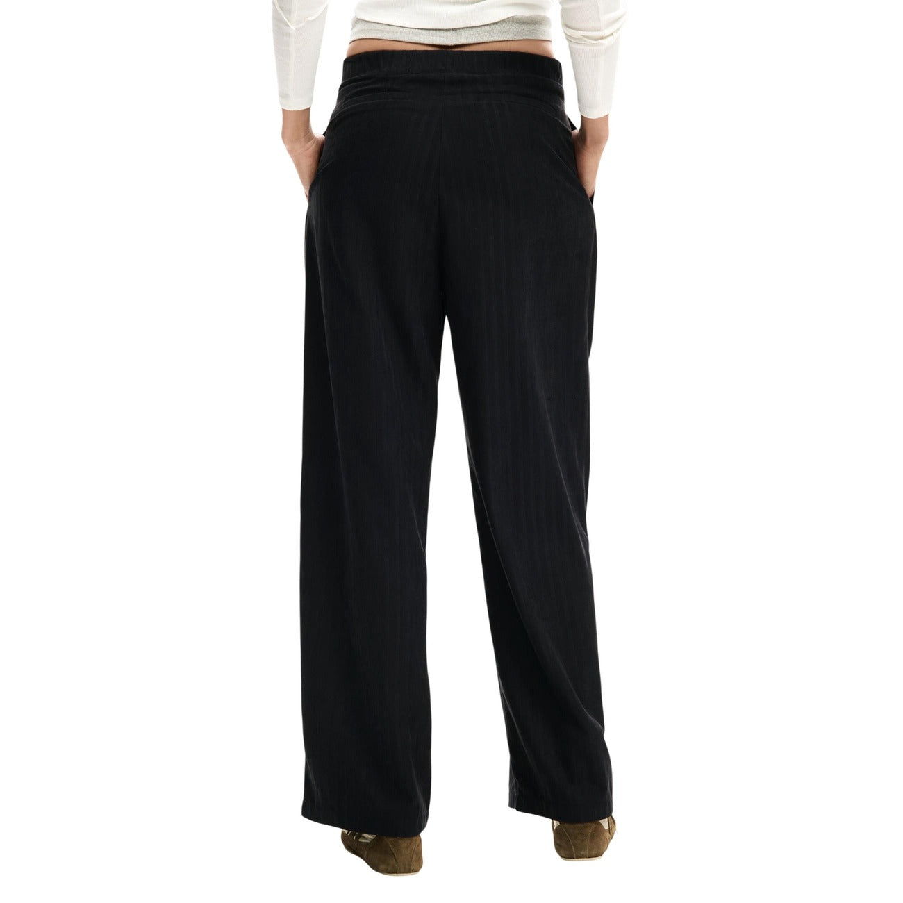 Дамски панталон Desigual Women Trousers 26SWPW312000 Back View