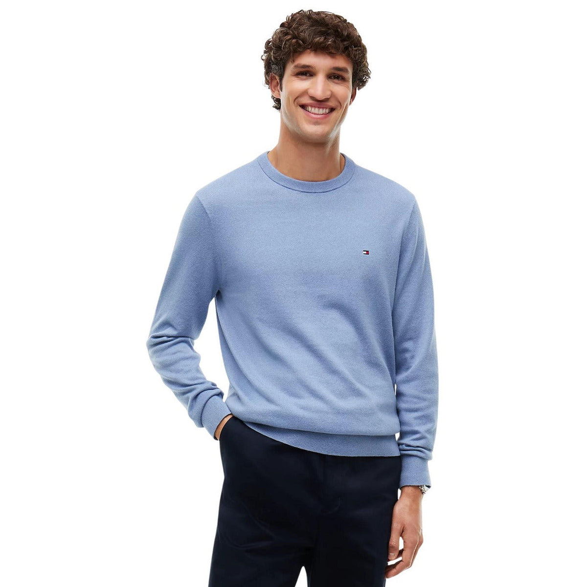 Мъжки пуловер Tommy Hilfiger Men Sweater MW0MW28046 C2B Front View