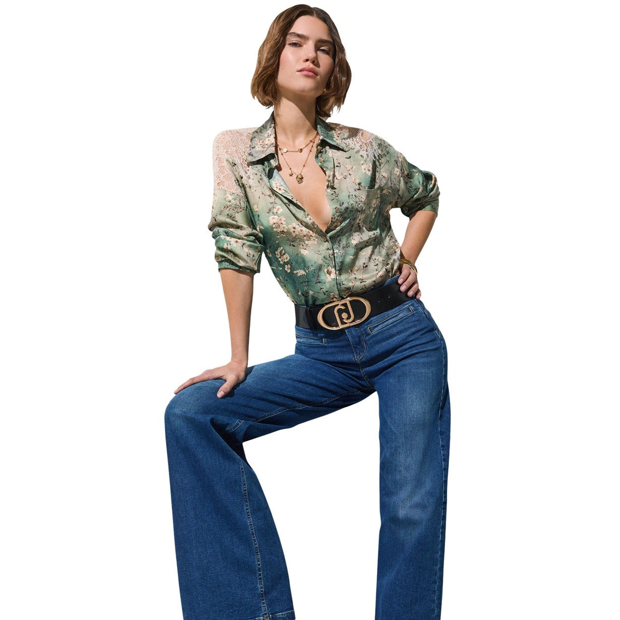 Дамски дънки Liu Jo women’s jeans UF6069DS00478 26327 Model view 