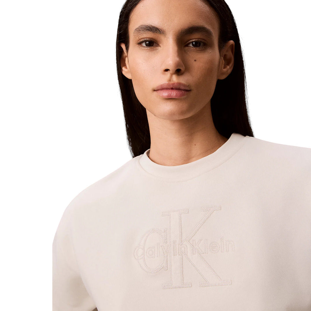 Дамски суичър Calvin Klein Jeans women’s sweatshirt LV047G820G YAS Close-up 