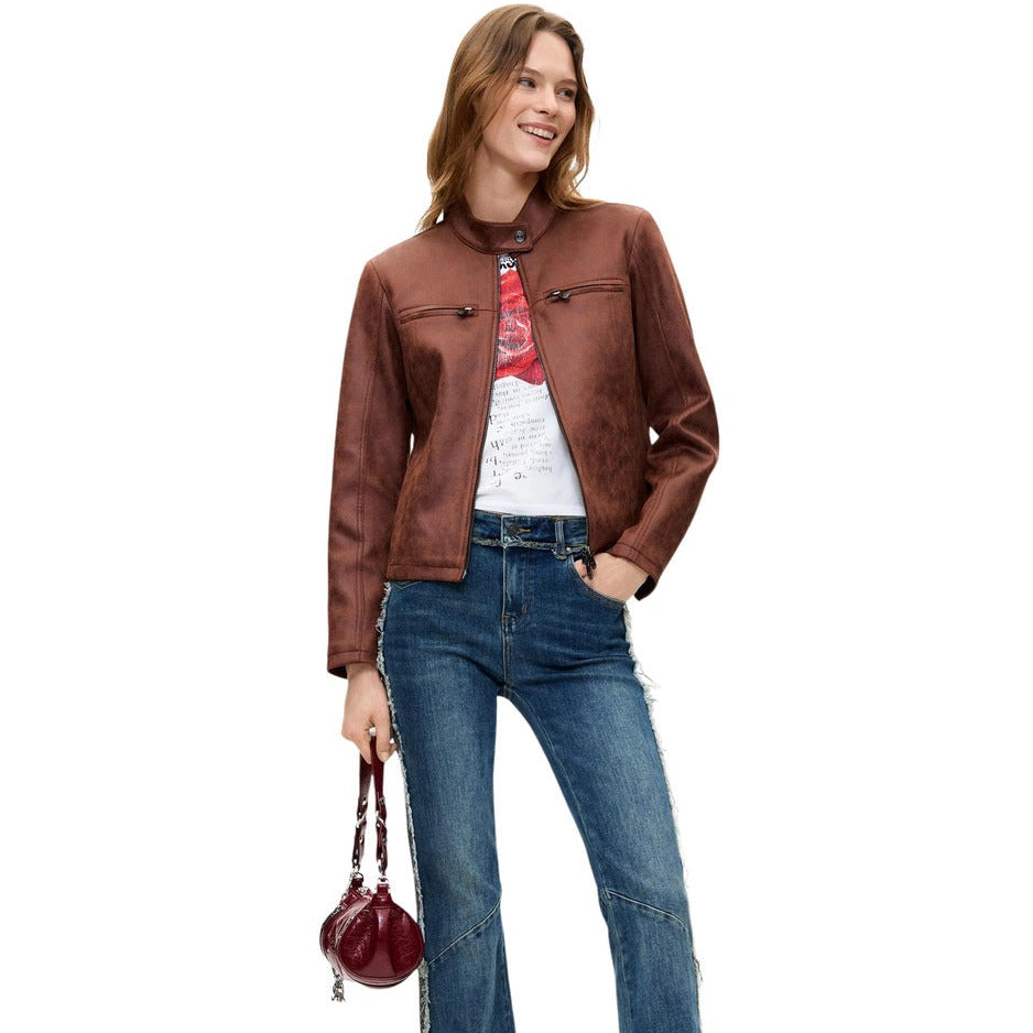 Дамско яке Desigual women’s jacket 26WWEW09 6044 Side view